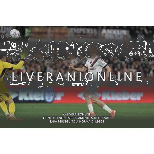 Roma vs Bologna - Campionato Serie A TIM - 33 giornata - Stadio Olimpico - Roma 22-04-2024 nella foto Gol Saelemaekers ©Federico Gaetano / AGENZIA ALDO LIVERANI SAS
