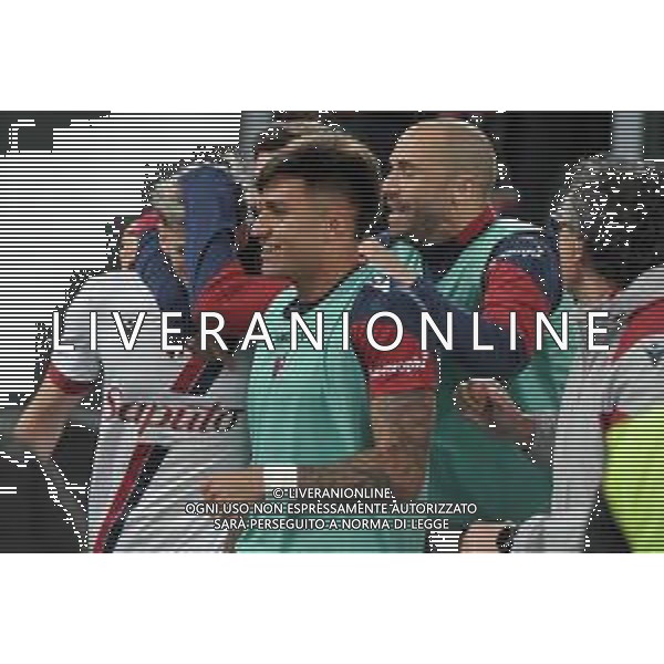 Roma vs Bologna - Campionato Serie A TIM - 33 giornata - Stadio Olimpico - Roma 22-04-2024 nella foto Esultanza Bologna ©Federico Gaetano / AGENZIA ALDO LIVERANI SAS
