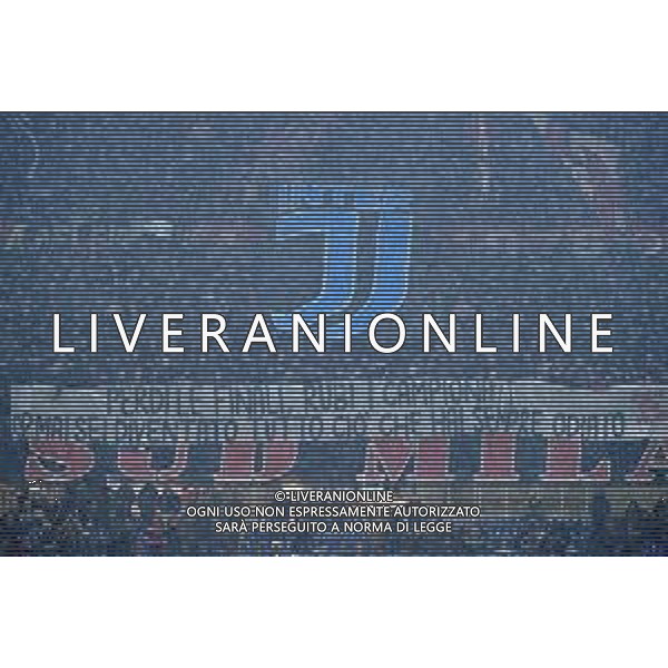Milan vs Inter nella foto tifosi Milan Milano 22-04-2024 Stadio Giuseppe Meazza - San Siro Campionato Serie A TIM - 33a giornata foto Roberto Garavaglia/Agenzia Aldo Liverani sas / AGENZIA ALDO LIVERANI SAS
