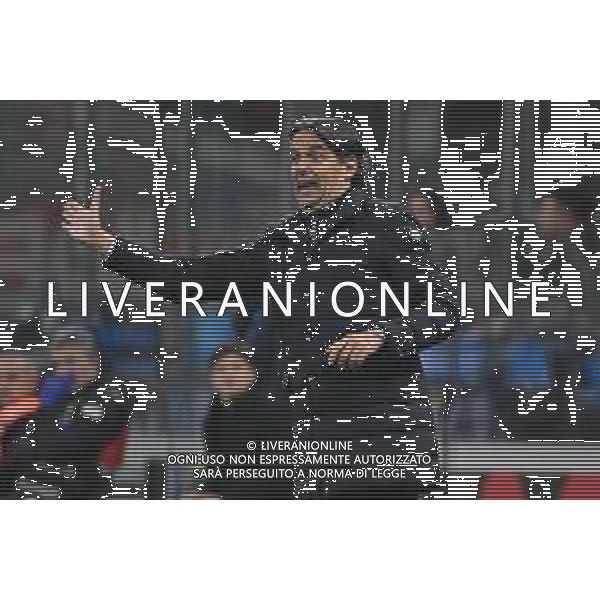 Milan vs Inter nella foto Simone Inzaghi allenatore Inter Milano 22-04-2024 Stadio Giuseppe Meazza - San Siro Campionato Serie A TIM - 33a giornata foto Roberto Garavaglia/Agenzia Aldo Liverani sas / AGENZIA ALDO LIVERANI SAS