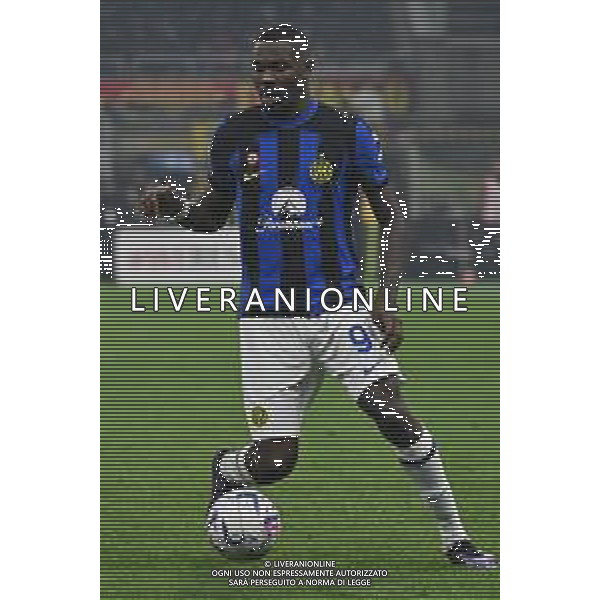 Milan vs Inter nella foto Marcus Thuram (Inter) Milano 22-04-2024 Stadio Giuseppe Meazza - San Siro Campionato Serie A TIM - 33a giornata foto Roberto Garavaglia/Agenzia Aldo Liverani sas / AGENZIA ALDO LIVERANI SAS
