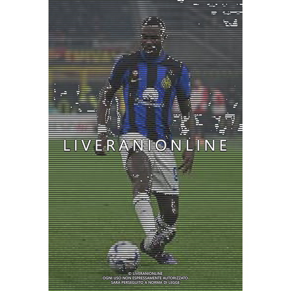 Milan vs Inter nella foto Marcus Thuram (Inter) Milano 22-04-2024 Stadio Giuseppe Meazza - San Siro Campionato Serie A TIM - 33a giornata foto Roberto Garavaglia/Agenzia Aldo Liverani sas / AGENZIA ALDO LIVERANI SAS