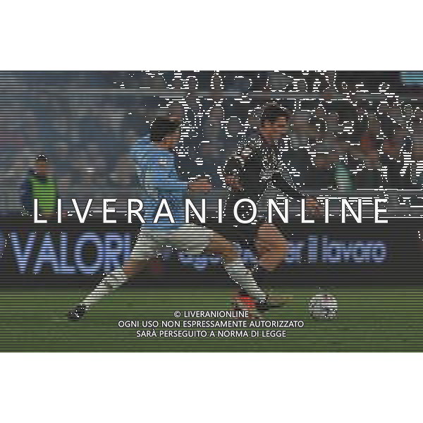 Lazio vs Juventus - Coppa Italia Frecciarossa - Semifinale di ritorno - Stadio Olimpico - Roma 23-04-2024 nella foto Gila e Cambiaso ©Federico Gaetano / AGENZIA ALDO LIVERANI SAS