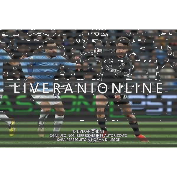 Lazio vs Juventus - Coppa Italia Frecciarossa - Semifinale di ritorno - Stadio Olimpico - Roma 23-04-2024 nella foto Gila e Cambiaso ©Federico Gaetano / AGENZIA ALDO LIVERANI SAS