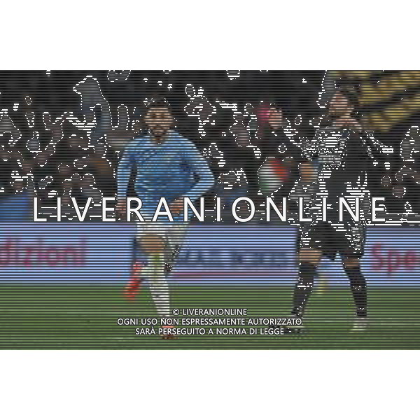 Lazio vs Juventus - Coppa Italia Frecciarossa - Semifinale di ritorno - Stadio Olimpico - Roma 23-04-2024 nella foto Esultanza Castellanos ©Federico Gaetano / AGENZIA ALDO LIVERANI SAS
