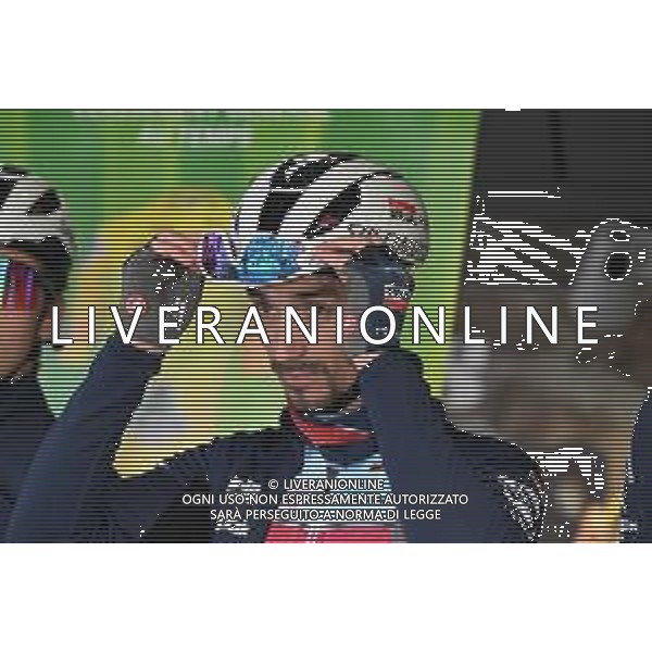 24-04-2024 Tour De Romandie; Tappa 01 Chateau D\'oex - Fribourg; 2024, Soudal - Quick Step; Alaphilippe, Julian; Chateau D\'oex; ©SIROTTI / AGENZIA ALDO LIVERANI SAS