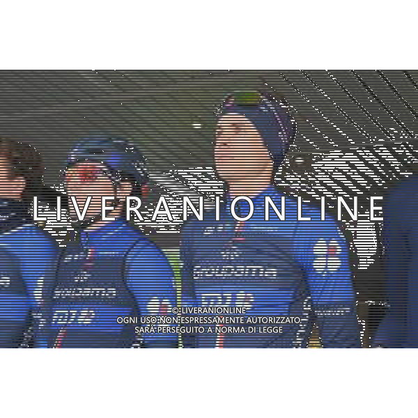 24-04-2024 Tour De Romandie; Tappa 01 Chateau D\'oex - Fribourg; 2024, Groupama - Fdj; Gaudu, David; Molard, Rudy; Chateau D\'oex; ©SIROTTI / AGENZIA ALDO LIVERANI SAS