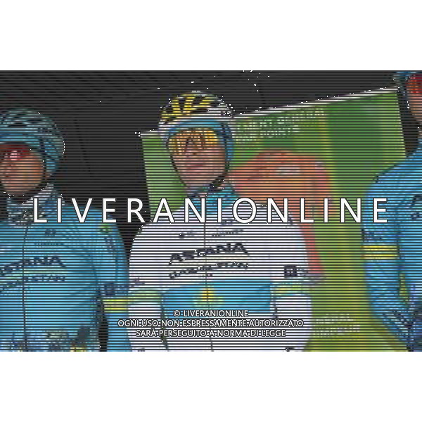 24-04-2024 Tour De Romandie; Tappa 01 Chateau D\'oex - Fribourg; 2024, Astana Qazaqstan; Lutsenko, Alexey; Chateau D\'oex; ©SIROTTI / AGENZIA ALDO LIVERANI SAS