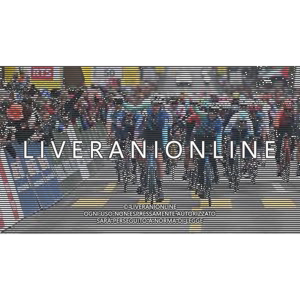24-04-2024 Tour De Romandie; Tappa 01 Chateau D\'oex - Fribourg; 2024, Decathlon - Ag2r La Mondiale; Godon, Dorian; Vendrame, Andrea; Fribourg; ©SIROTTI / AGENZIA ALDO LIVERANI SAS