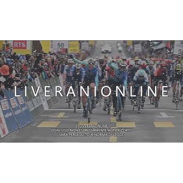 24-04-2024 Tour De Romandie; Tappa 01 Chateau D\'oex - Fribourg; 2024, Decathlon - Ag2r La Mondiale; Godon, Dorian; Vendrame, Andrea; Fribourg; ©SIROTTI / AGENZIA ALDO LIVERANI SAS