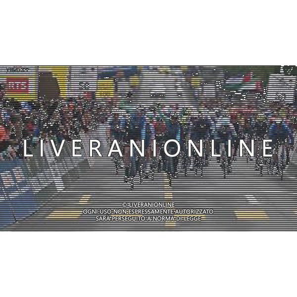 24-04-2024 Tour De Romandie; Tappa 01 Chateau D\'oex - Fribourg; 2024, Decathlon - Ag2r La Mondiale; Godon, Dorian; Vendrame, Andrea; Fribourg; ©SIROTTI / AGENZIA ALDO LIVERANI SAS