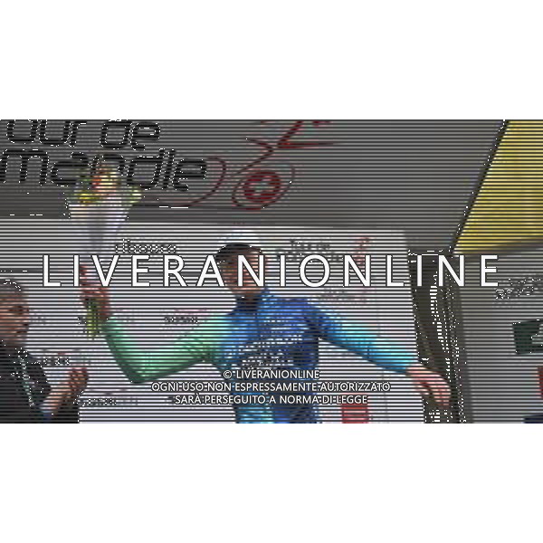 24-04-2024 Tour De Romandie; Tappa 01 Chateau D\'oex - Fribourg; 2024, Decathlon - Ag2r La Mondiale; Godon, Dorian; Fribourg; ©SIROTTI / AGENZIA ALDO LIVERANI SAS