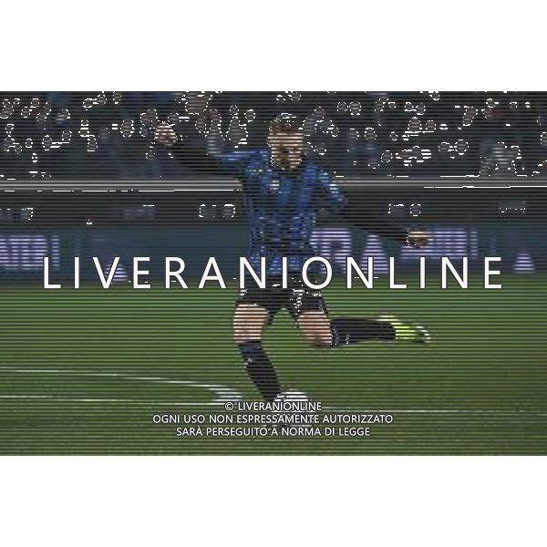 TVRG Atalanta vs Fiorentina nella foto Teun Koopmeiners (Atalanta) segna il gol dell\'1 a 0 Bergamo 24-04-2024 Gewiss Stadium Coppa Italia Frecciarossa - semifinale gara di ritorno foto Roberto Garavaglia/Agenzia Aldo Liverani sas/ AGENZIA ALDO LIVERANI SAS