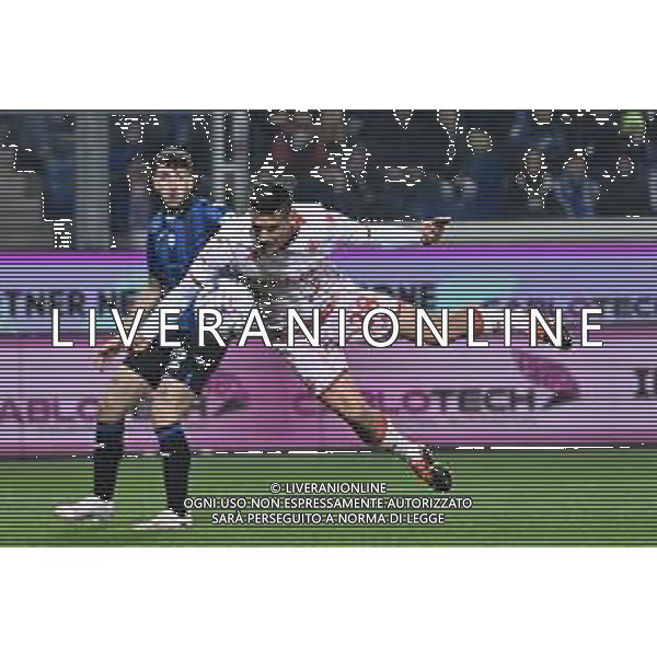 TVRG Atalanta vs Fiorentina nella foto Lucas Martinez Quarta (Fiorentina) segna il gol dell\'1 a 1 Bergamo 24-04-2024 Gewiss Stadium Coppa Italia Frecciarossa - semifinale gara di ritorno foto Roberto Garavaglia/Agenzia Aldo Liverani sas/ AGENZIA ALDO LIVERANI SAS