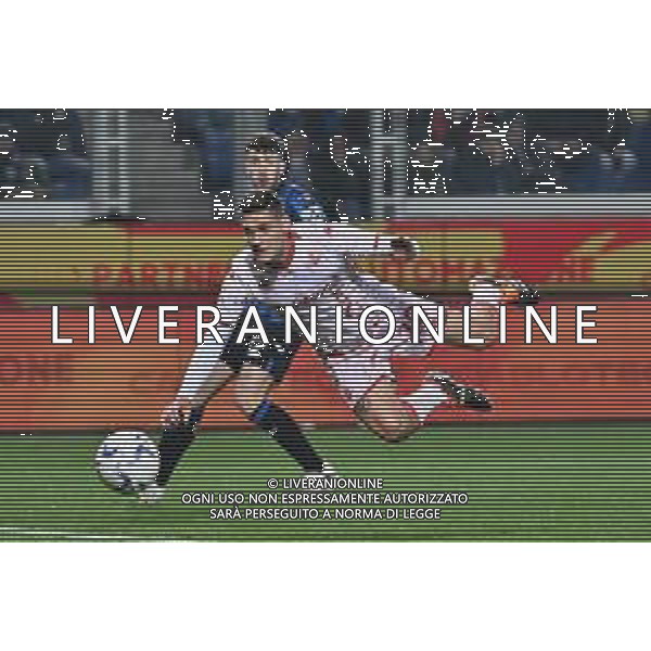 TVRG Atalanta vs Fiorentina nella foto Lucas Martinez Quarta (Fiorentina) segna il gol dell\'1 a 1 Bergamo 24-04-2024 Gewiss Stadium Coppa Italia Frecciarossa - semifinale gara di ritorno foto Roberto Garavaglia/Agenzia Aldo Liverani sas/ AGENZIA ALDO LIVERANI SAS