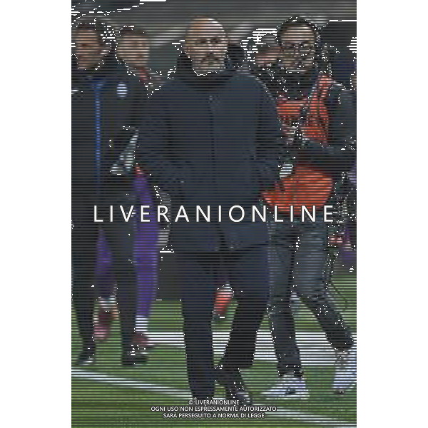 TVRG Atalanta vs Fiorentina nella foto Vincenzo Italiano allenatore Fiorentina Bergamo 24-04-2024 Gewiss Stadium Coppa Italia Frecciarossa - semifinale gara di ritorno foto Roberto Garavaglia/Agenzia Aldo Liverani sas/ AGENZIA ALDO LIVERANI SAS