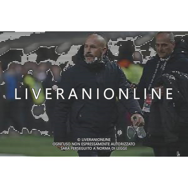 TVRG Atalanta vs Fiorentina nella foto Vincenzo Italiano allenatore Fiorentina Bergamo 24-04-2024 Gewiss Stadium Coppa Italia Frecciarossa - semifinale gara di ritorno foto Roberto Garavaglia/Agenzia Aldo Liverani sas/ AGENZIA ALDO LIVERANI SAS