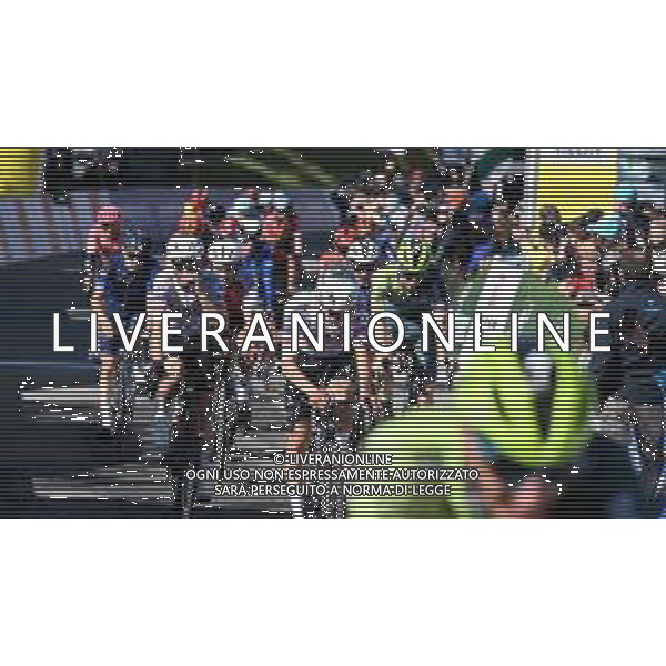 25-04-2024 Tour De Romandie; Tappa 02 Fribourg - Les Marecottes; 2024, Uae Team Emirates; 2024, Bora - Hansgrohe; Ayuso Pesquera, Juan; Yates, Adam; Vlasov, Aleksandr; Les Marecottes; ©SIROTTI / AGENZIA ALDO LIVERANI SAS