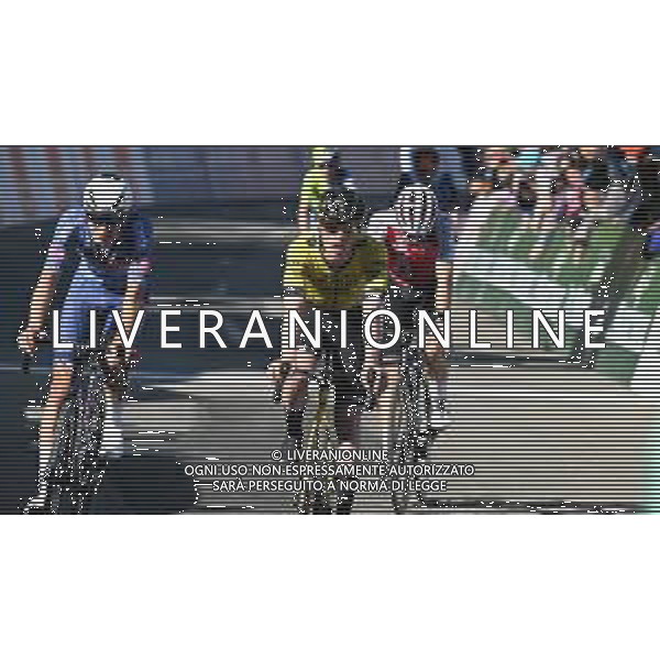 25-04-2024 Tour De Romandie; Tappa 02 Fribourg - Les Marecottes; 2024, Visma - Lease A Bike; Staune Mittet, Johannes; Les Marecottes; ©SIROTTI / AGENZIA ALDO LIVERANI SAS