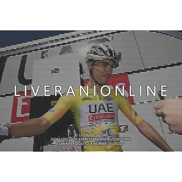 27-04-2024 Tour De Romandie; Tappa 04 Saillon - Leysin; 2024, Uae Team Emirates; Ayuso Pesquera, Juan; Saillon; ©SIROTTI / AGENZIA ALDO LIVERANI SAS