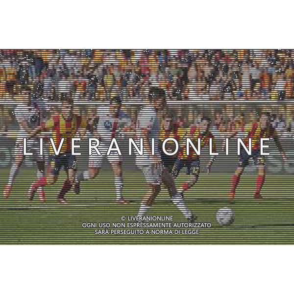 TVEM Matteo Pessina of AC Monza score the goal on penalty during the Italian soccer Serie A match US Lecce vs Monza on April 27, 2024 at Via del Mare Stadium in Lecce, Italy. Photo Emmanuele Mastrodonato/agenzia Liverani/ AGENZIA ALDO LIVERANI SAS