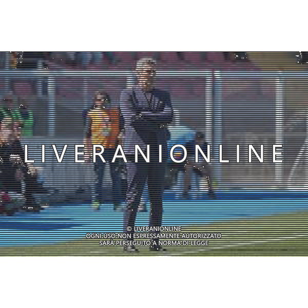 TVEM coach Luca Gotti of US Lecce during the Italian soccer Serie A match US Lecce vs Monza on April 27, 2024 at Via del Mare Stadium in Lecce, Italy. Photo Emmanuele Mastrodonato/agenzia Liverani/ AGENZIA ALDO LIVERANI SAS