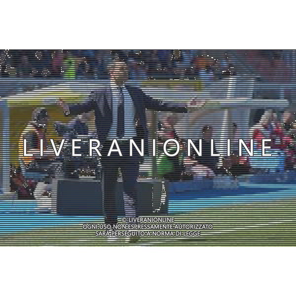 TVEM coach Raffaele Palladino of AC Monza during the Italian soccer Serie A match US Lecce vs Monza on April 27, 2024 at Via del Mare Stadium in Lecce, Italy. Photo Emmanuele Mastrodonato/agenzia Liverani/ AGENZIA ALDO LIVERANI SAS