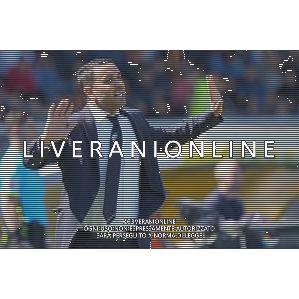 TVEM coach Raffaele Palladino of AC Monza during the Italian soccer Serie A match US Lecce vs Monza on April 27, 2024 at Via del Mare Stadium in Lecce, Italy. Photo Emmanuele Mastrodonato/agenzia Liverani/ AGENZIA ALDO LIVERANI SAS