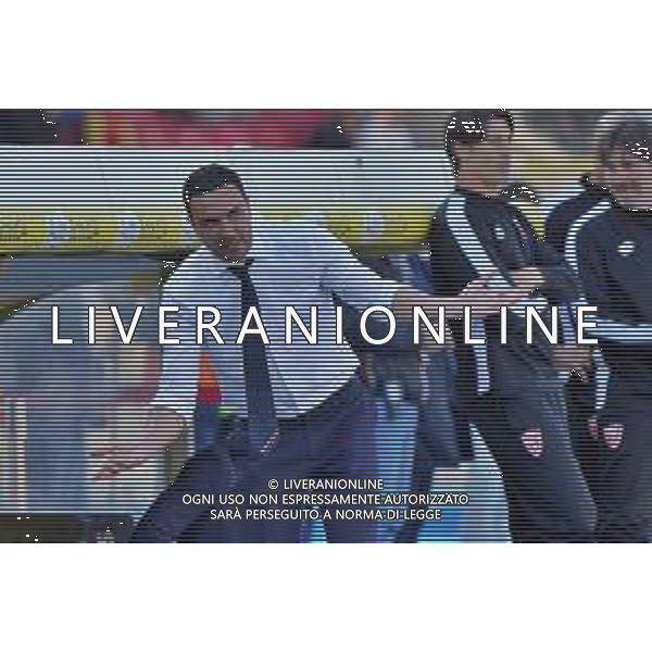 TVEM coach Raffaele Palladino of AC Monza during the Italian soccer Serie A match US Lecce vs Monza on April 27, 2024 at Via del Mare Stadium in Lecce, Italy. Photo Emmanuele Mastrodonato/agenzia Liverani/ AGENZIA ALDO LIVERANI SAS