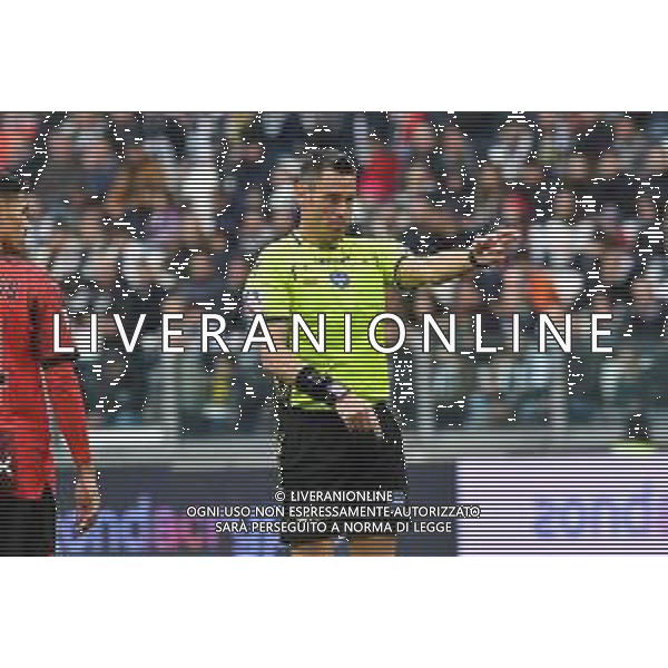 Torino 27.04.2024 Allianz Stadium @Alessandro Falzone/Ag. Aldo Liverani sas Juventus vs Milan Campionato Calcio Serie A TIM 2023/2024 34a giornata Nella foto: Arbitro: Maurizio Mariani ©Falzone / AGENZIA ALDO LIVERANI SAS