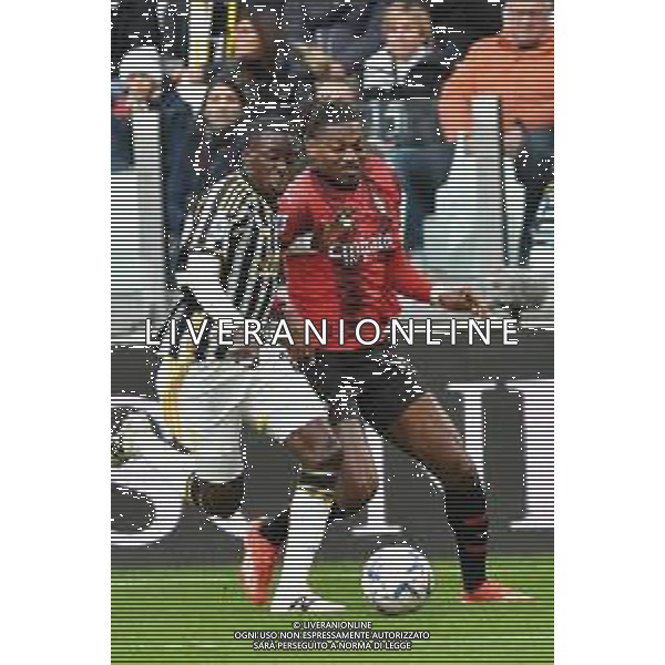 Torino 27.04.2024 Allianz Stadium @Alessandro Falzone/Ag. Aldo Liverani sas Juventus vs Milan Campionato Calcio Serie A TIM 2023/2024 34a giornata Nella foto: RAFAEL LEAO-TIMOTHY WEAH ©Falzone / AGENZIA ALDO LIVERANI SAS