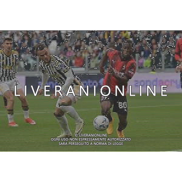 Torino 27.04.2024 Allianz Stadium @Alessandro Falzone/Ag. Aldo Liverani sas Juventus vs Milan Campionato Calcio Serie A TIM 2023/2024 34a giornata Nella foto: KOSTIC-YUNUS MUSAH ©Falzone / AGENZIA ALDO LIVERANI SAS