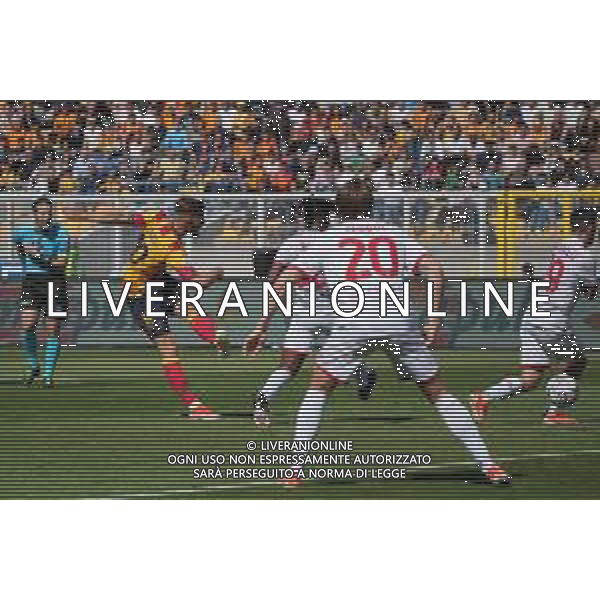 TVEM Remi Oudin of US Lecce during the Italian soccer Serie A match US Lecce vs Monza on April 27, 2024 at Via del Mare Stadium in Lecce, Italy. Photo Emmanuele Mastrodonato/agenzia Liverani