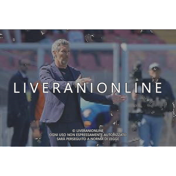 TVEM coach Luca Gotti of US Lecce during the Italian soccer Serie A match US Lecce vs Monza on April 27, 2024 at Via del Mare Stadium in Lecce, Italy. Photo Emmanuele Mastrodonato/agenzia Liverani