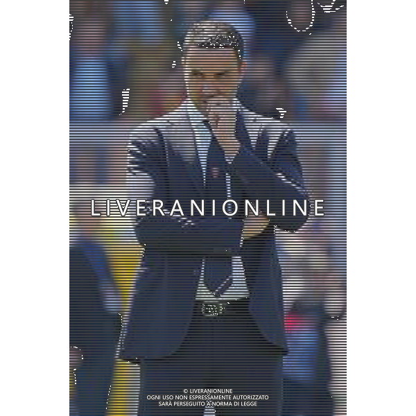 TVEM coach Raffaele Palladino of AC Monza during the Italian soccer Serie A match US Lecce vs Monza on April 27, 2024 at Via del Mare Stadium in Lecce, Italy. Photo Emmanuele Mastrodonato/agenzia Liverani