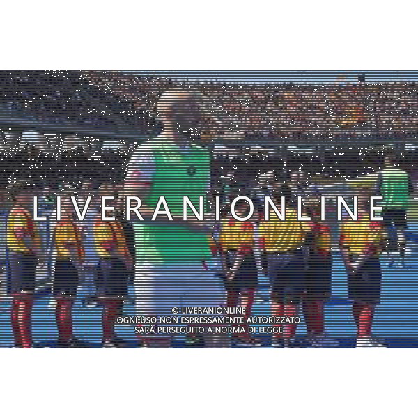 TVEM Luca Caldirola of AC Monza during the Italian soccer Serie A match US Lecce vs Monza on April 27, 2024 at Via del Mare Stadium in Lecce, Italy. Photo Emmanuele Mastrodonato/agenzia Liverani