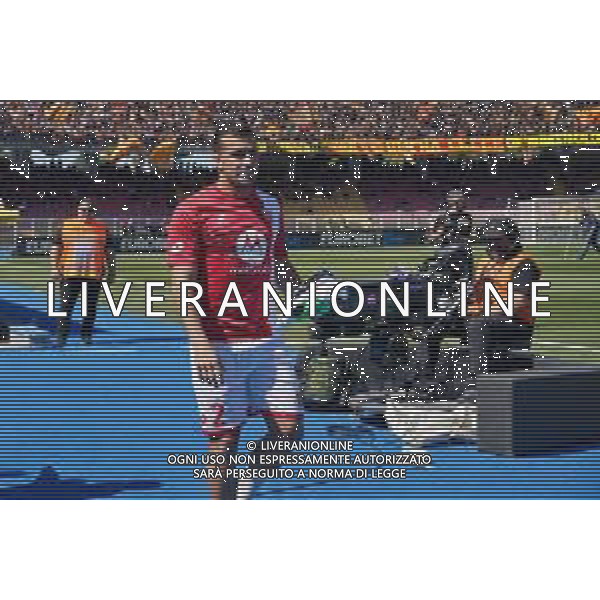 TVEM Giulio Donati of AC Monza during the Italian soccer Serie A match US Lecce vs Monza on April 27, 2024 at Via del Mare Stadium in Lecce, Italy. Photo Emmanuele Mastrodonato/agenzia Liverani