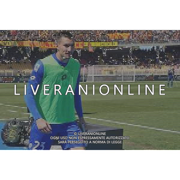 TVEM Alessandro Sorrentino of AC Monza during the Italian soccer Serie A match US Lecce vs Monza on April 27, 2024 at Via del Mare Stadium in Lecce, Italy. Photo Emmanuele Mastrodonato/agenzia Liverani