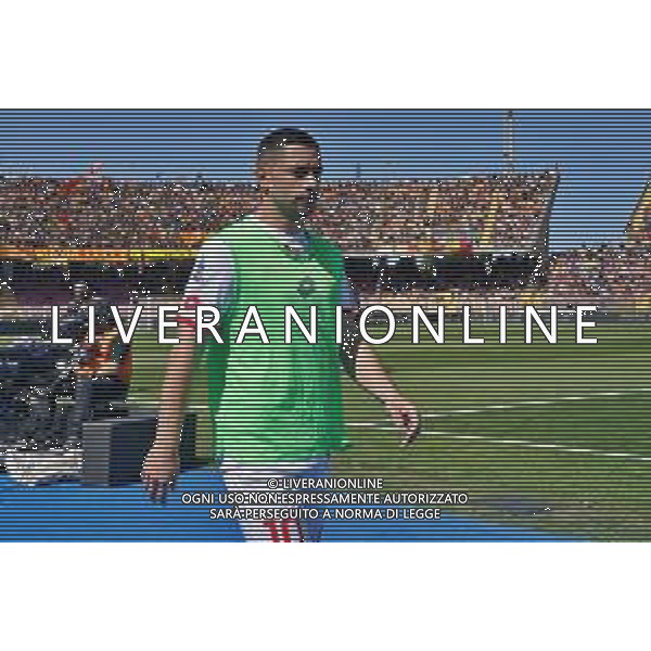 TVEM Gianluca Caprari of AC Monza during the Italian soccer Serie A match US Lecce vs Monza on April 27, 2024 at Via del Mare Stadium in Lecce, Italy. Photo Emmanuele Mastrodonato/agenzia Liverani