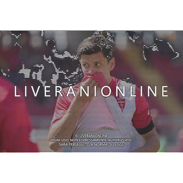 TVEM Matteo Pessina of AC Monza during the Italian soccer Serie A match US Lecce vs Monza on April 27, 2024 at Via del Mare Stadium in Lecce, Italy. Photo Emmanuele Mastrodonato/agenzia Liverani / AGENZIA ALDO LIVERANI SAS