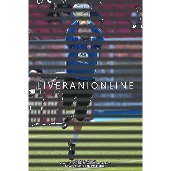 TVEM Michele Di Gregorio of AC Monza during the Italian soccer Serie A match US Lecce vs Monza on April 27, 2024 at Via del Mare Stadium in Lecce, Italy. Photo Emmanuele Mastrodonato/agenzia Liverani / AGENZIA ALDO LIVERANI SAS