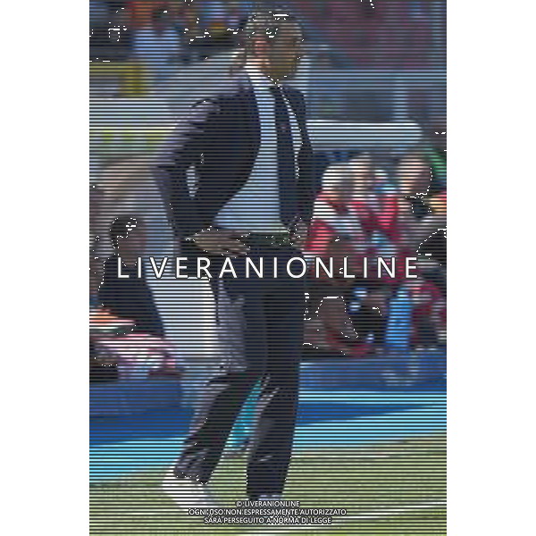TVEM coach Raffaele Palladino of AC Monza during the Italian soccer Serie A match US Lecce vs Monza on April 27, 2024 at Via del Mare Stadium in Lecce, Italy. Photo Emmanuele Mastrodonato/agenzia Liverani / AGENZIA ALDO LIVERANI SAS