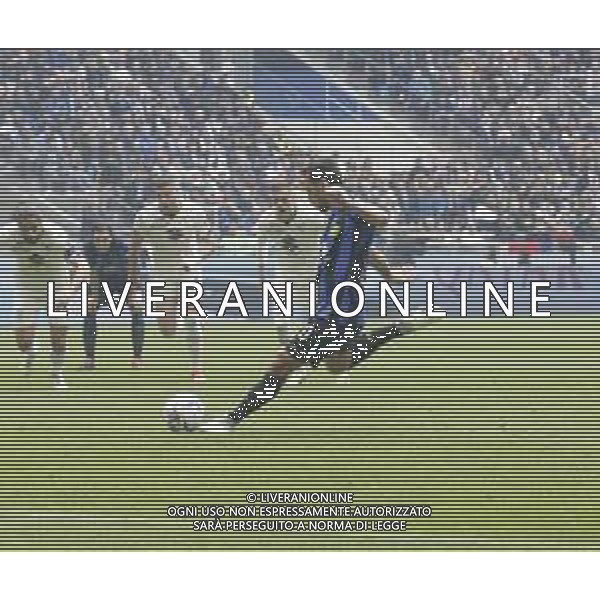 il gol su rigore di hakan calhanoglu -INTER vs TORINO 34a Giornata Campionato calcio Serie A Tim 28.04.2024 ©PAOLO GIAMPIETRI / AGENZIA ALDO LIVERANI SAS