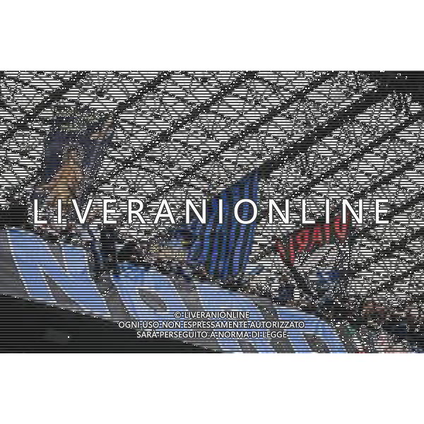 Tifosi - Festeggiamenti dei giocatori della squadra Inter che celebrano la vittoria del 20mo Scudetto a fine gara, INTER vs TORINO 34a Giornata Campionato calcio Serie A Tim, Stadio Meazza San Siro Milano 28-04-2024, ©foto Tiziano Ballabio/Agenzia Aldo Liverani sas / AGENZIA ALDO LIVERANI SAS / AGENZIA ALDO LIVERANI SAS