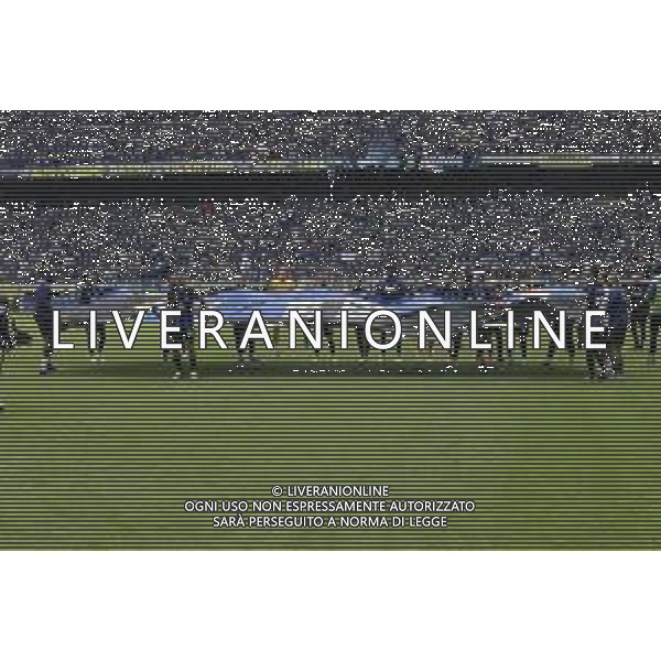 FESTEGGIAMENTI INTER A FINE GARA PER LA VITTORIA DEL 20mo SCUDETTO, STADIO MEAZZA SAN SIRO MILANO -INTER vs TORINO 34a Giornata Campionato calcio Serie A Tim 28.04.2024 ©PAOLO GIAMPIETRI / AGENZIA ALDO LIVERANI SAS
