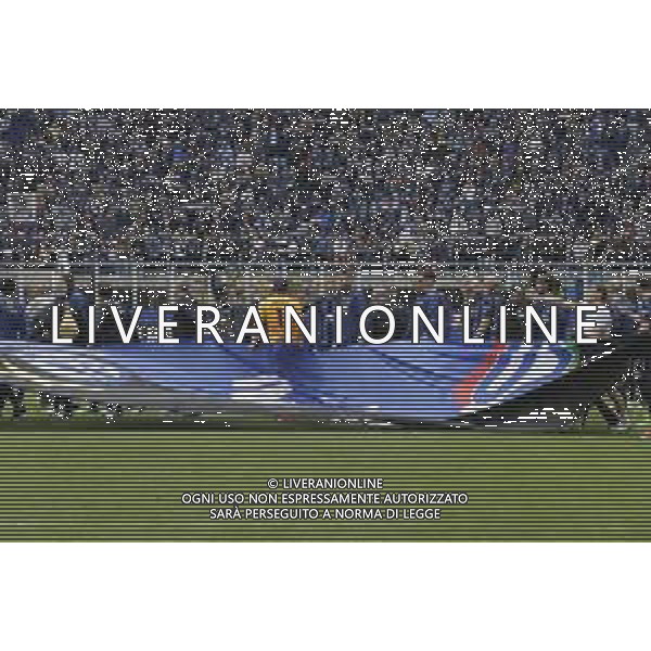 FESTEGGIAMENTI INTER A FINE GARA PER LA VITTORIA DEL 20mo SCUDETTO, STADIO MEAZZA SAN SIRO MILANO -INTER vs TORINO 34a Giornata Campionato calcio Serie A Tim 28.04.2024 ©PAOLO GIAMPIETRI / AGENZIA ALDO LIVERANI SAS