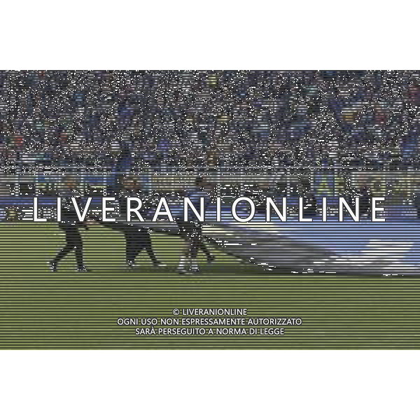 FESTEGGIAMENTI INTER A FINE GARA PER LA VITTORIA DEL 20mo SCUDETTO, STADIO MEAZZA SAN SIRO MILANO -INTER vs TORINO 34a Giornata Campionato calcio Serie A Tim 28.04.2024 ©PAOLO GIAMPIETRI / AGENZIA ALDO LIVERANI SAS