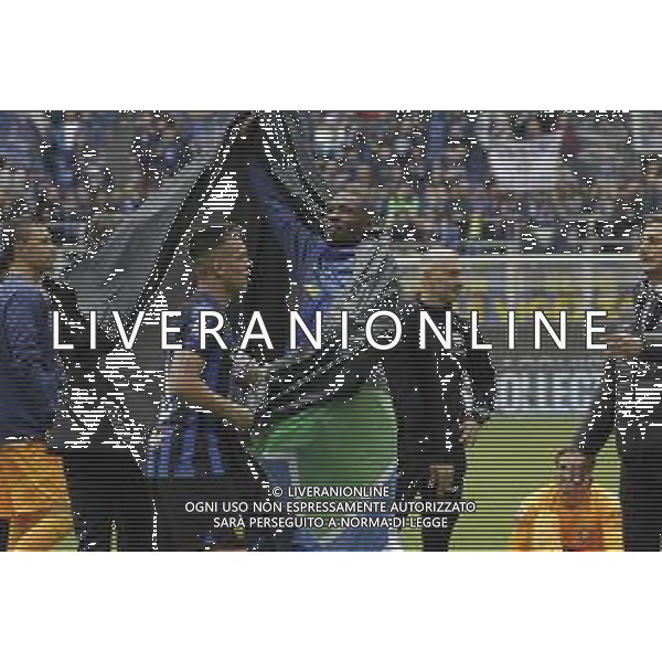 Marcus Thuram e Lautaro Martinez - FESTEGGIAMENTI INTER A FINE GARA PER LA VITTORIA DEL 20mo SCUDETTO, STADIO MEAZZA SAN SIRO MILANO -INTER vs TORINO 34a Giornata Campionato calcio Serie A Tim 28.04.2024 ©PAOLO GIAMPIETRI / AGENZIA ALDO LIVERANI SAS