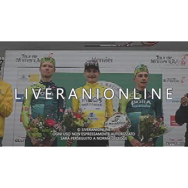 28-04-2024 Tour De Romandie; Tappa 05 Vernier - Vernier; 2024, Ineos Grenadiers; 2024, Bora - Hansgrohe; Rodriguez Cano, Carlos; Vlasov, Aleksandr; Lipowitz, Florian; Vernier; ©SIROTTI/AGENZIA ALDO LIVERANI SAS
