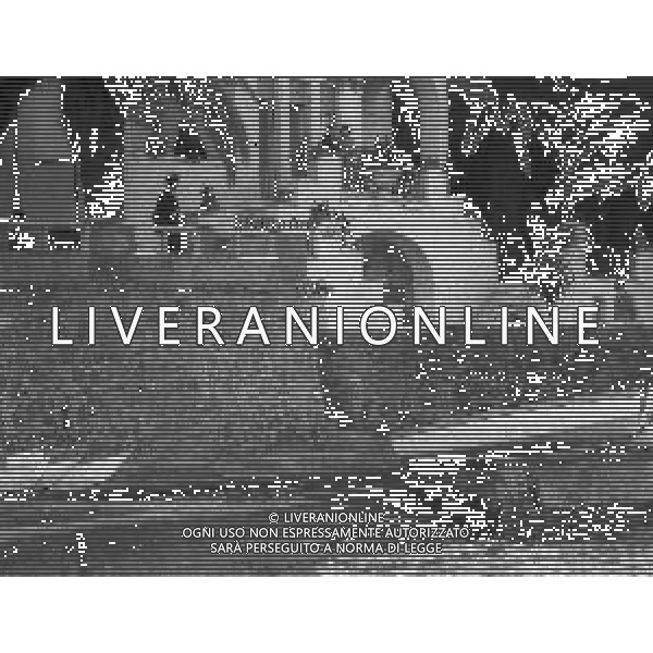 NEG-RETROSPETTIVA RE FARUK D\'EGITTO PRINCIPE NELLA FOTO RE FARUK LA RESIDENZA A SANTA MARINELLA AG ALDO LIVERANI SAS